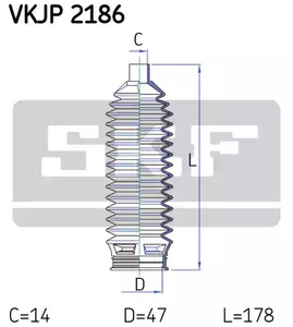 Фото VKJP2186 Комплект пыльника SKF {forloop.counter}}